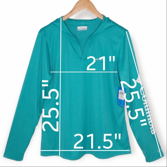 NWT Columbia Rapid Creek Hoodie Size Large UPF 50 Sun Protection Hiking Beach - Picture 2 of 10